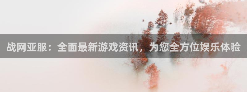鼎点娱乐娱乐：战网亚服：全面最新游戏资讯，为您全方位娱乐体验