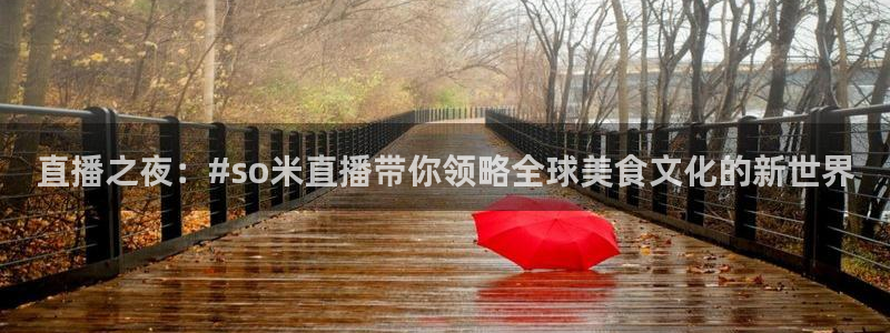 袋鼠体育免费直播：直播之夜：#so米直播带你领略全球美食文化的新世界
